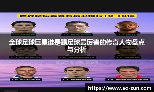 全球足球巨星谁是踢足球最厉害的传奇人物盘点与分析